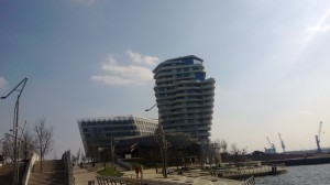 Hamburg HafenCity Unilever und Marco Polo Tower