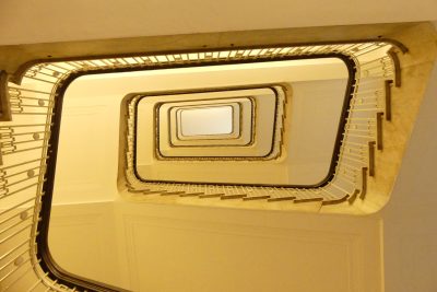 Stairwell in the Streits Hof