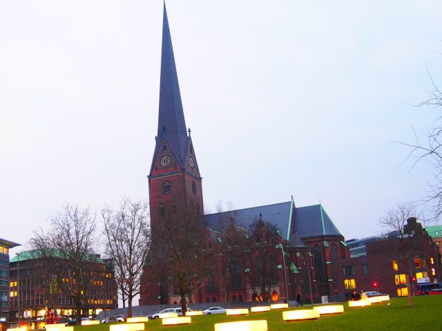Main churches in Hamburg