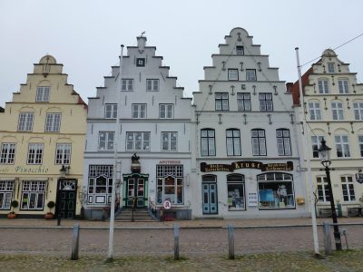 Schleswig-Holstein Friedrichstadt Häuserreihe